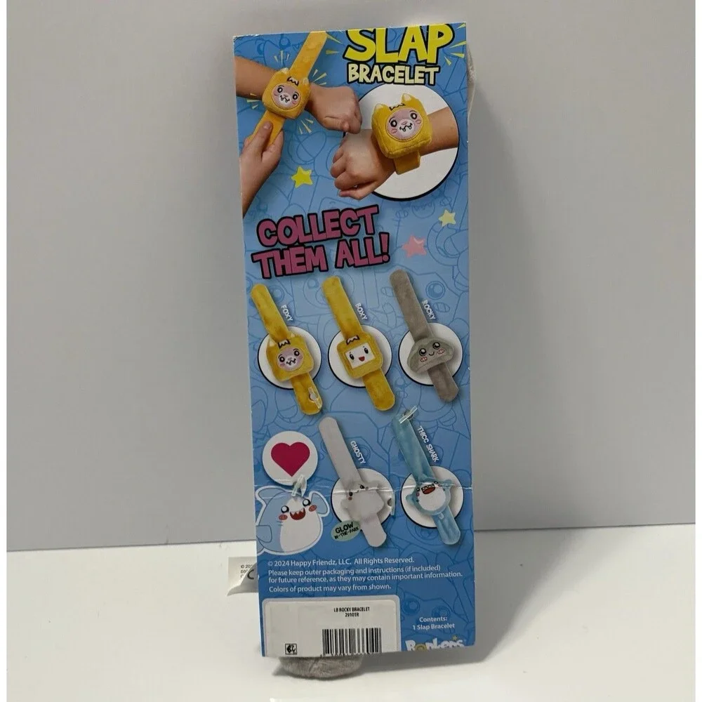 LANKYBOX Series 1 Slap Bracelet ROCKY Collectible Plush Bracelet New